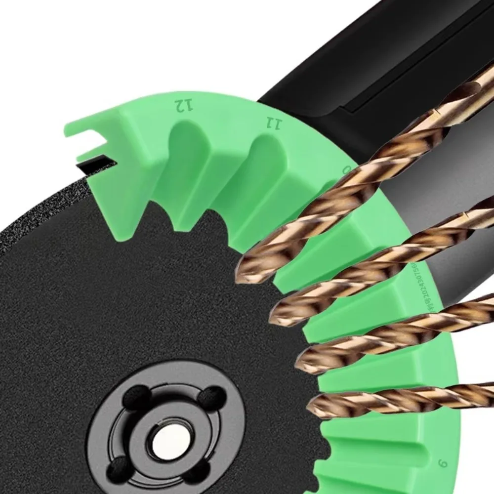 

Multipurpose Drill Bit Grinding Sharpener No installation For 2-13mm Drill Angle Grinder Powered Tool Parts 20-hole