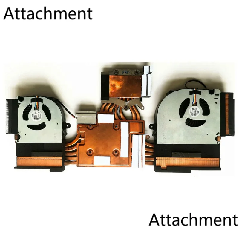 

New CPU GPU Cooling Heatsink fan Cooler for Clevo X17SN X170 X170SM-G X7200 6-31-X17SN-104 GTX20