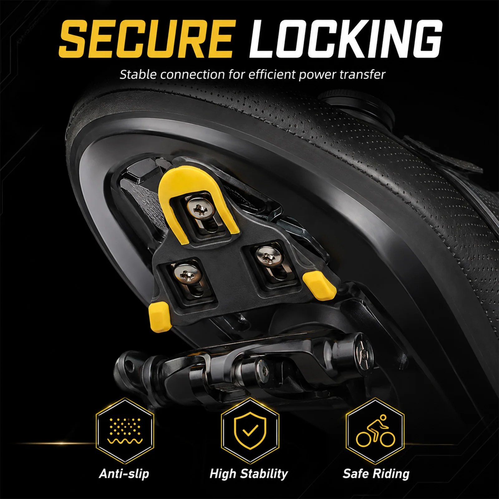 Road Bike Pedal Cleat SPD Bicycle Pedals Self-locking Plate Clip for SHIMANO Bike Cycling Shoes Bicycle Accessories view 5