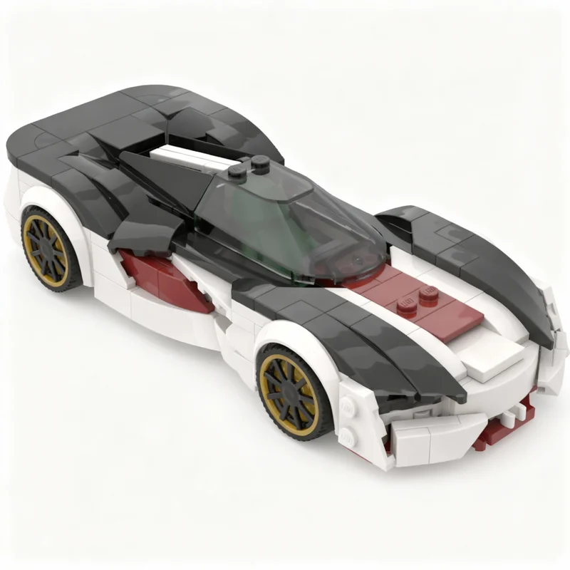321pcs MOC Dodge SRT Tomahawk VGT City Champions Model Building Blocks Construction Toy Christmas Gifts DIY Creative Idea Brick