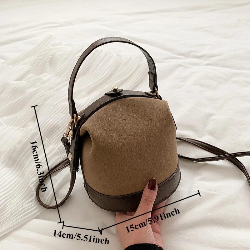 Le mini petit sac femme 2025 nouveau printemps et été mode sac à bandoulière givré Yangqi sacs seau à bandoulière