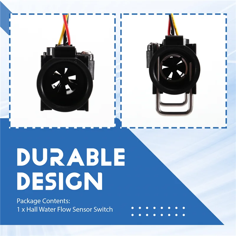 

ABBP-JR-A568-5B Датчик расхода воды Холла для аксессуаров для мгновенного электрического водонагревателя