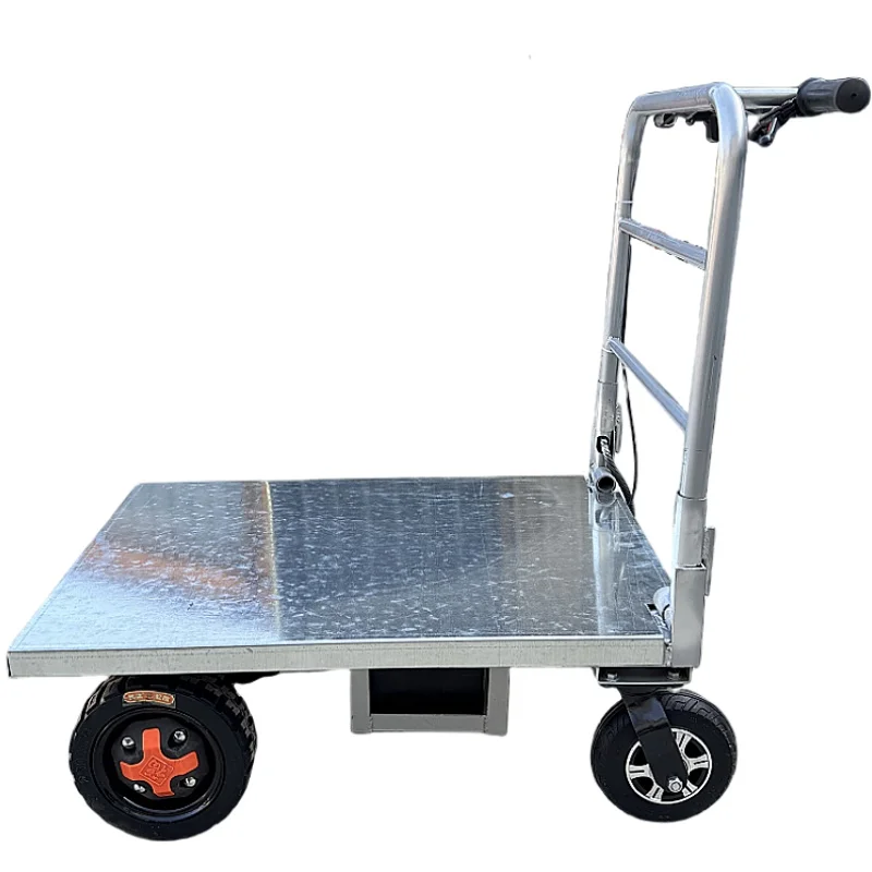 CX electric flat panel, trolley pulling tiles, cement sand truck pulling goods into the elevator can be folded