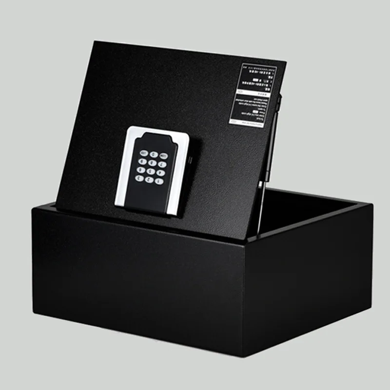 Digital Phone Smart Car Mini Fireproof Key Deposit Stash Jewelry Safe Box with Fingerprint