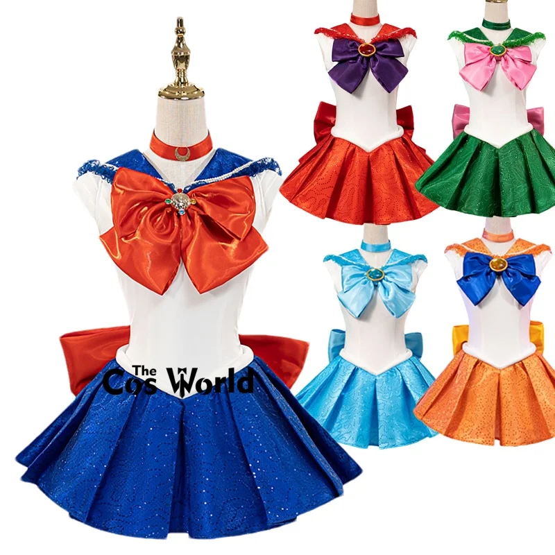 

Костюмы для косплея по аниме: Усаги Цукино, Сейлор Меркьюри, Макото Кино, Рей Хино, Минако Айно