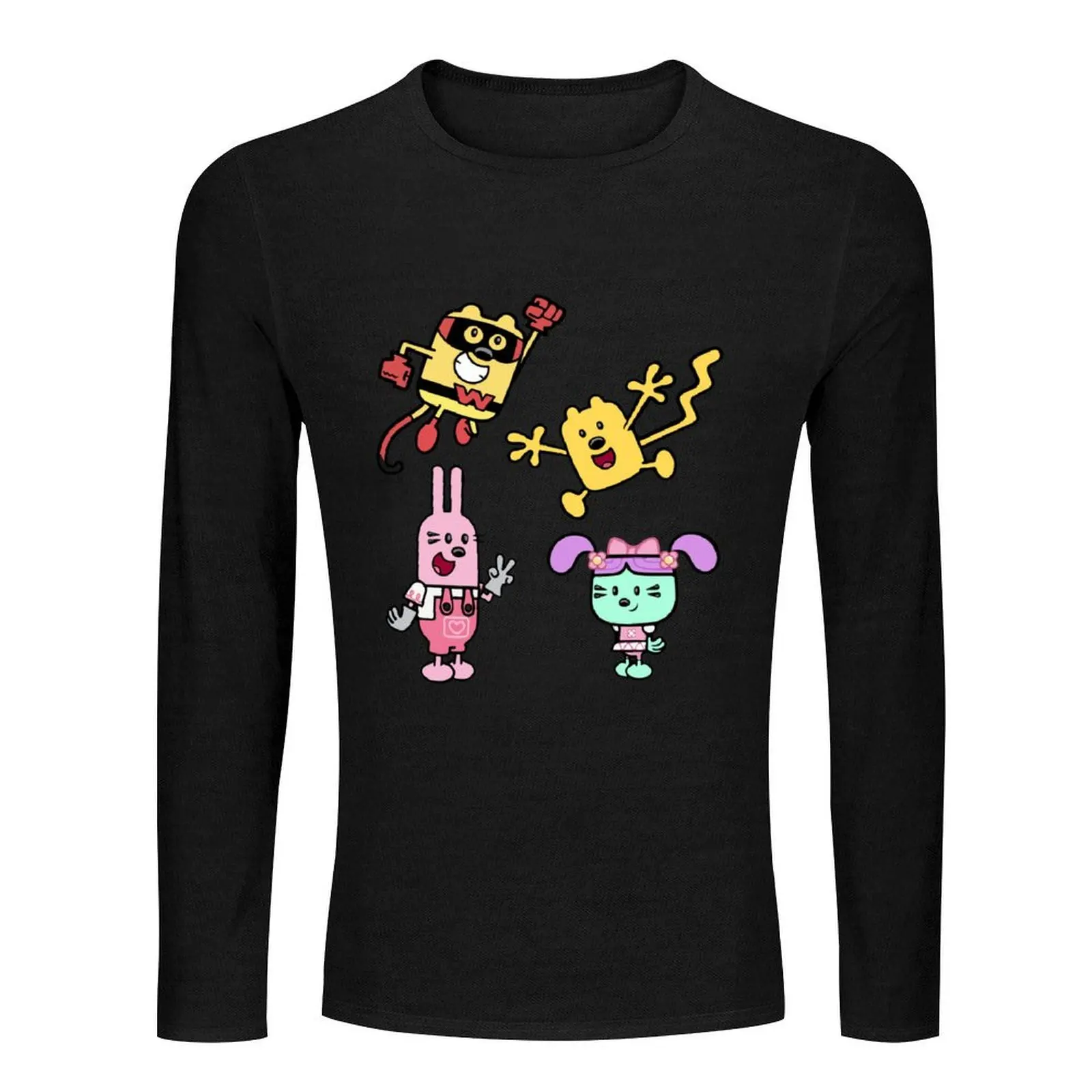 Wow Wow Wubbzy Daizy Widget pack Chilhood Long T-Shirt graphics t shirt boys t shirts quick drying t-shirt Men's t-shirts