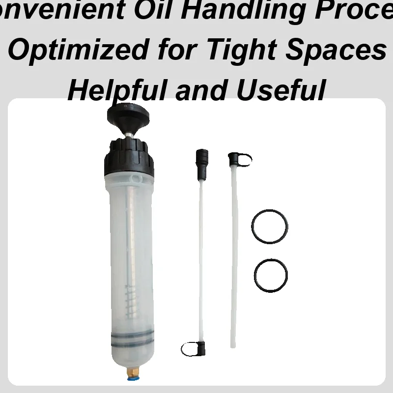 

Car Oil Extractor Pump 500cc Engine Oil Change Fluid Extractor Anti-Leakage Manual Transfer Syringe For Pickups Trucks