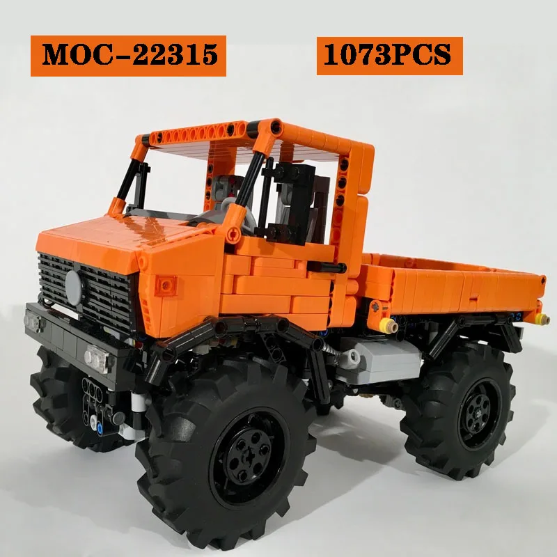 Classic Building Blocks MOC-22315 Large Car Assembly Block Building Blocks Toy Model 1073PCS Boy Birthday Christmas Toy Gift