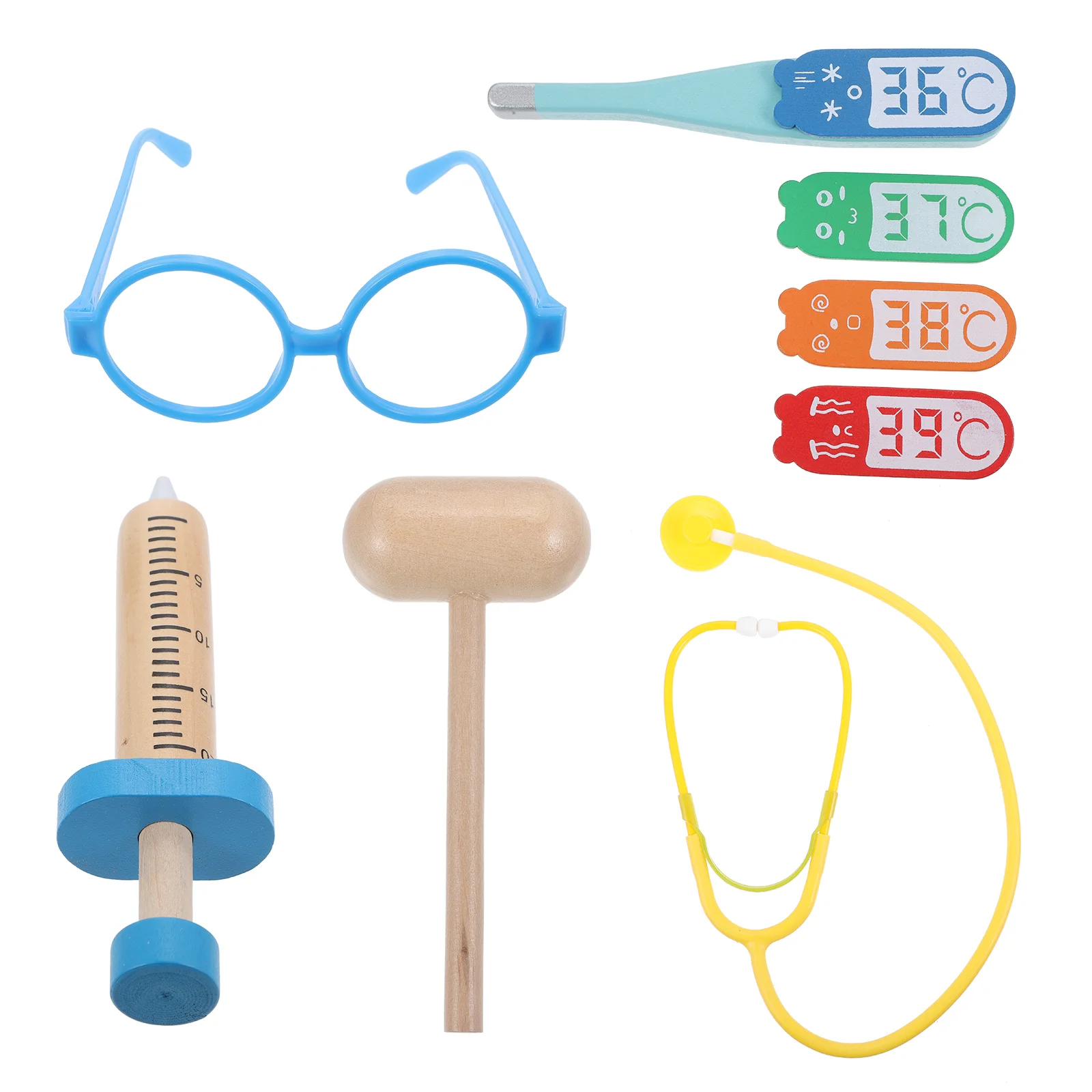 Working Toy Stethoscope Child Suit for Kids Girl Toys Doctor Kit Children Nurse Pretend Play Set