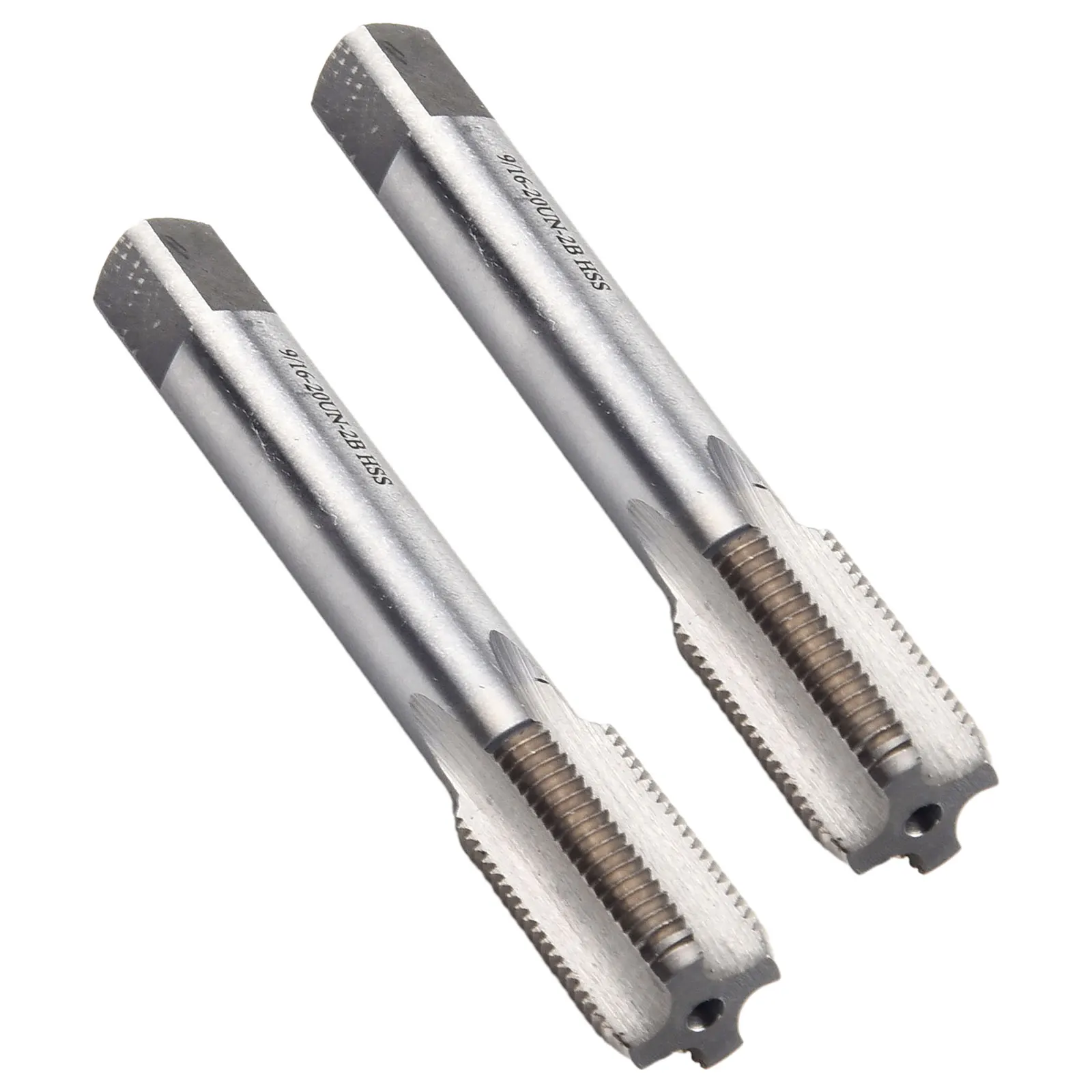 9/16-20 Right & Left Hand Thread Tap Set – HSS 6542 TPI Taps For Bike Crank And Pedal Repair (2-Piece Set) 2 thumbnail image
