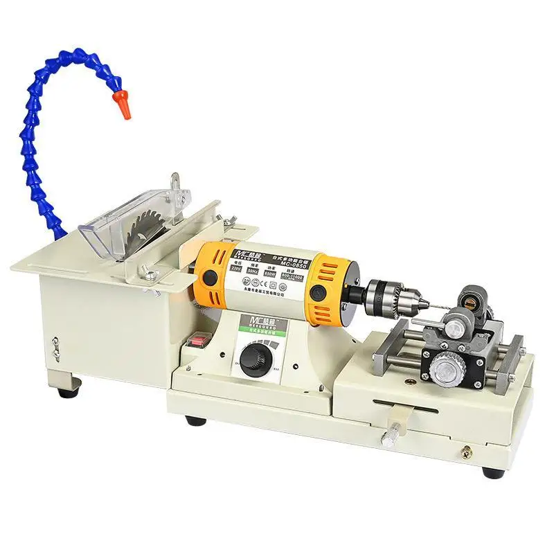 Multifunctional table mill jade engraving machine home diy small pearl bead punching machine