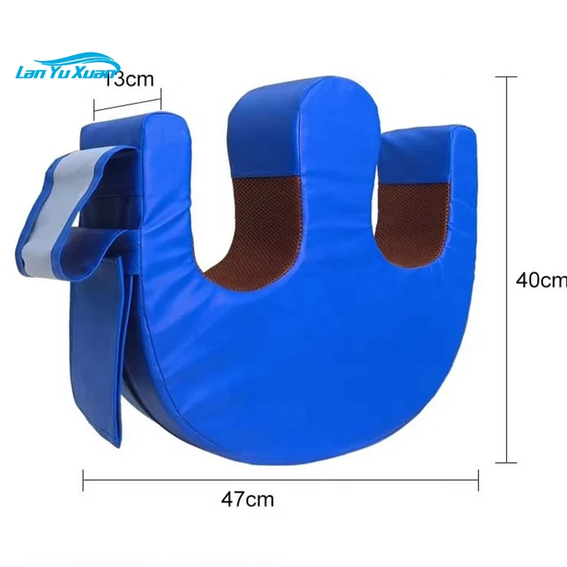 Elderly Turner Device U Shaped Turning Pillow Blue Turner for Nursing