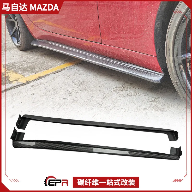 

Suitable for Miata Mazda MX5 ND carbon fiber modification RF side skirt small surround, skirt side shovel installation