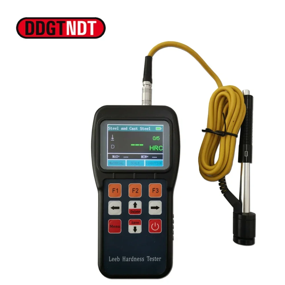 High Precision Leeb Type Portable Digital Hardness Tester DGT-HT190 Hard Measurement Testing Device for All Metal Materials