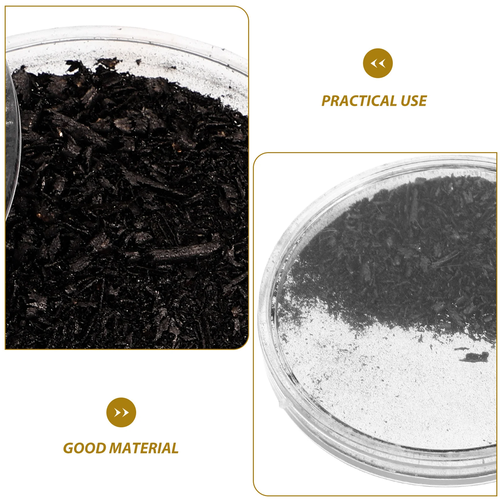 1개 자석장 시연 상자 과학 실험 도구용 철가루 어린이 8-12세 교실용