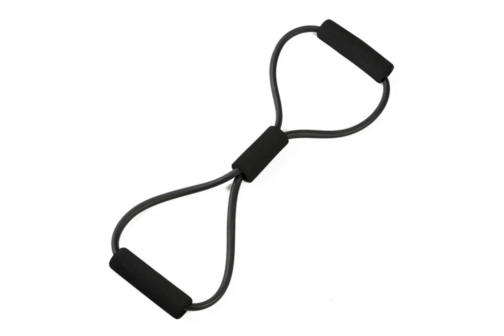 Yoga-Widerstandsbänder, elastisches Band, Sport-Übungszieher, 8-förmiger Brust-Expander für Bodybuilding, Heim-Fitnessstudio, Fitnessgeräte – Detail 9