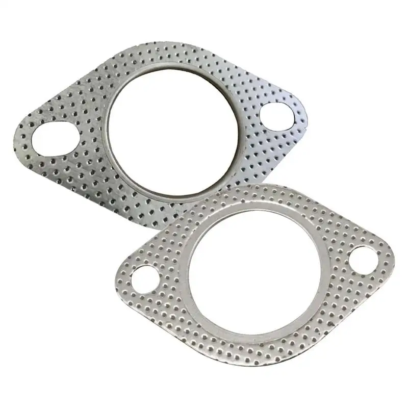 Car Exhaust Downpipe Flange Gasket Stainless Steel Car Engine Graphite Interface Gasket For Car Down Pipe