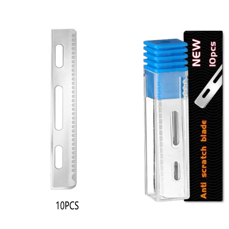 Single Edge Safety Razor Blades Sharp Stainless Steel Shave Blade Replaceable Anti Scratch Blade For Shaving