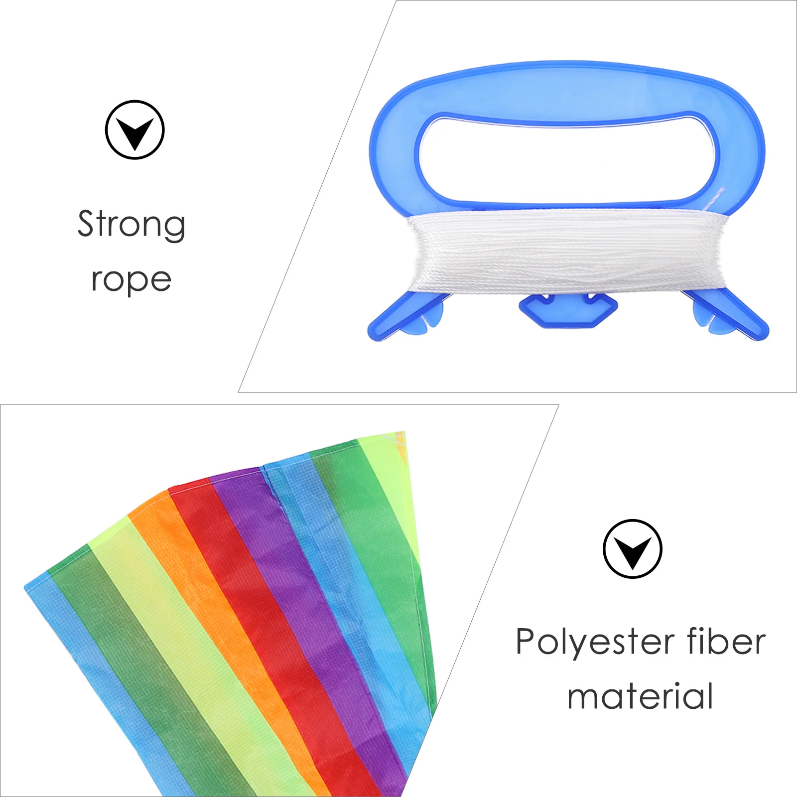 1Set Soft Kites Child Outdoor Kite Easy to Fly Unique Design Creative Interesting Kids Kite Safe Durable Practical