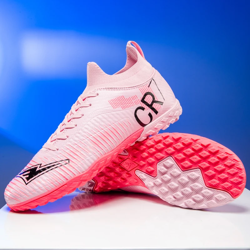 

Men Professional Training Football Boots Ultralight Soccer Shoes Unisex Wholesale Women Breathable Drop Shipping Indoor Futsal