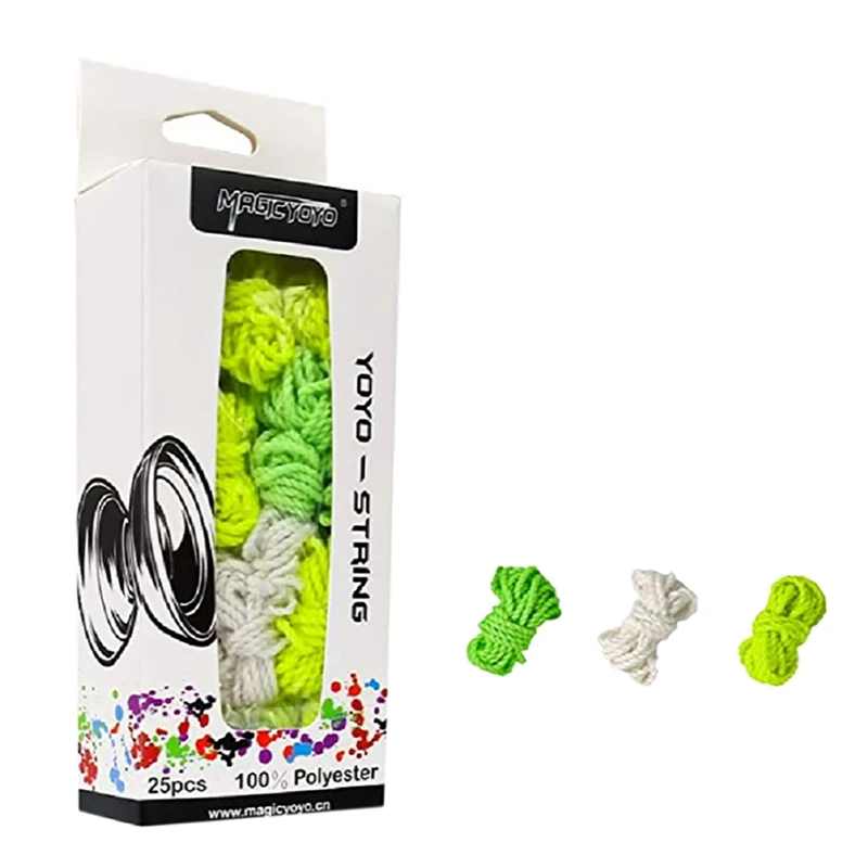 New MAGICYOYO Professional Yoyo Strings, Polyester Yoyo Ropes Glow In The Dark, Replacement For Responsive Or Non Responsve Yoyo