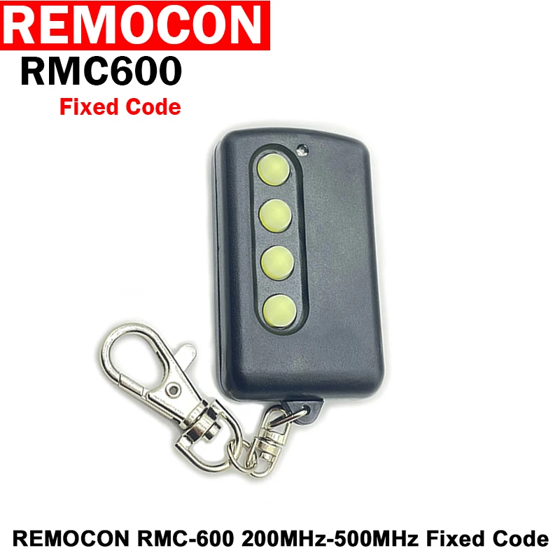 

REMOCON RMC 600 RMC-600LRT1 RMC610 Регулируемый частотный пульт дистанционного управления гаражными воротами Электрический пульт дистанционного управления воротами