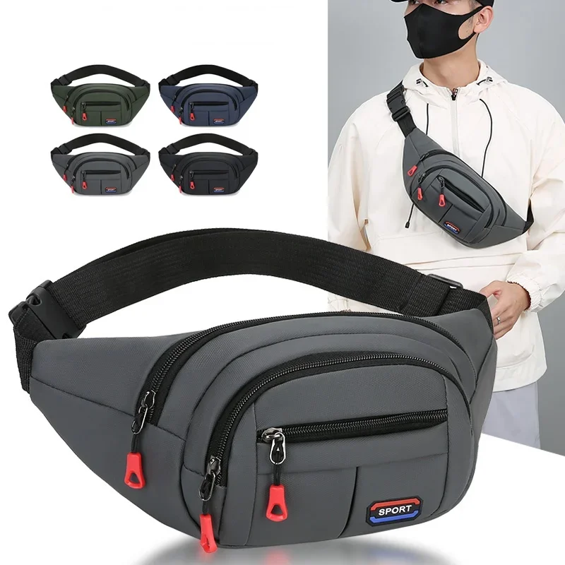 Fashion Large Capacity Sling Crossbody Backpack Shoulder Bag For Men Daily Casual One Strap Chest Pack Sport Outdoor For Hiking