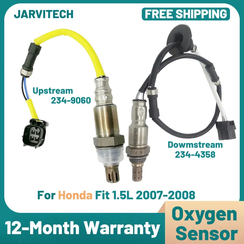 

Oxygen O2 Sensor Lambda Sensor 234-9060 234-4358 Upstream & Downstream For Honda Fit 1.5L 2007-2008 36531-RME-A01 36532-RRA-004