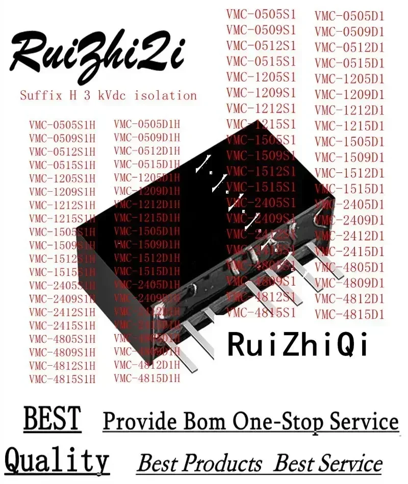 

10PCS/LOT VMC-1205D1 VMC-1209D1 VMC-1212D1 VMC-1215D1 VMC-1505D1 VMC-1509D1 VMC-1512D1 VMC-1515D1 VMC-2405D1 VMC-2409D1 DC/DC