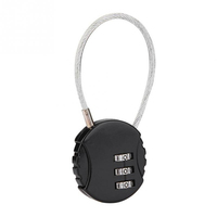 Useful Metal Travel Accessories Ball Shaped Steel Wire Hiking Code Lock Trunk Locks Bicycle Lock Gym Padlock