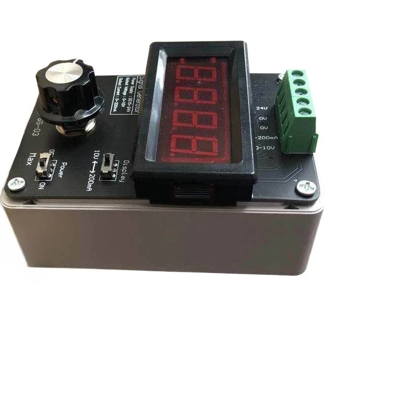 Signal Generator 0-100/200mA Adjustable Current Source Analog Constant Current Source Current Signal Generator