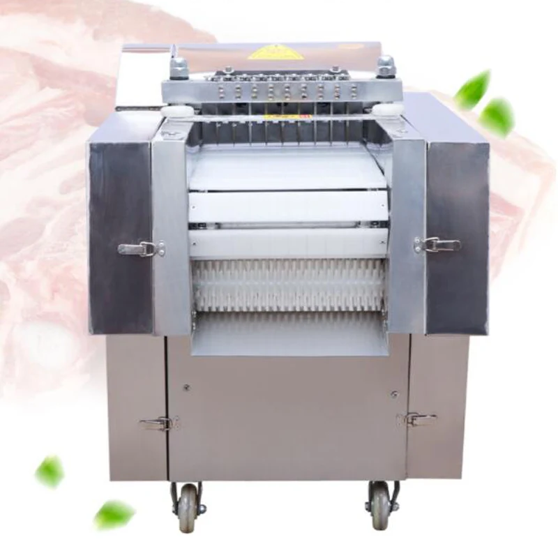 10-40mm Hot Sale Automatic Industrial Poultry Chicken Nuggets Cutter Cutting Fresh Chicken Chop Breast Cube Dicing Machine