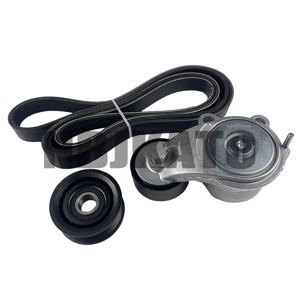 New 4627167AA , 68148386AA , 4627851AA  Serpentine Belt Tensioner Pulley For Jeep Grand Cherokee WK 2015 3.0 Disel 14-18