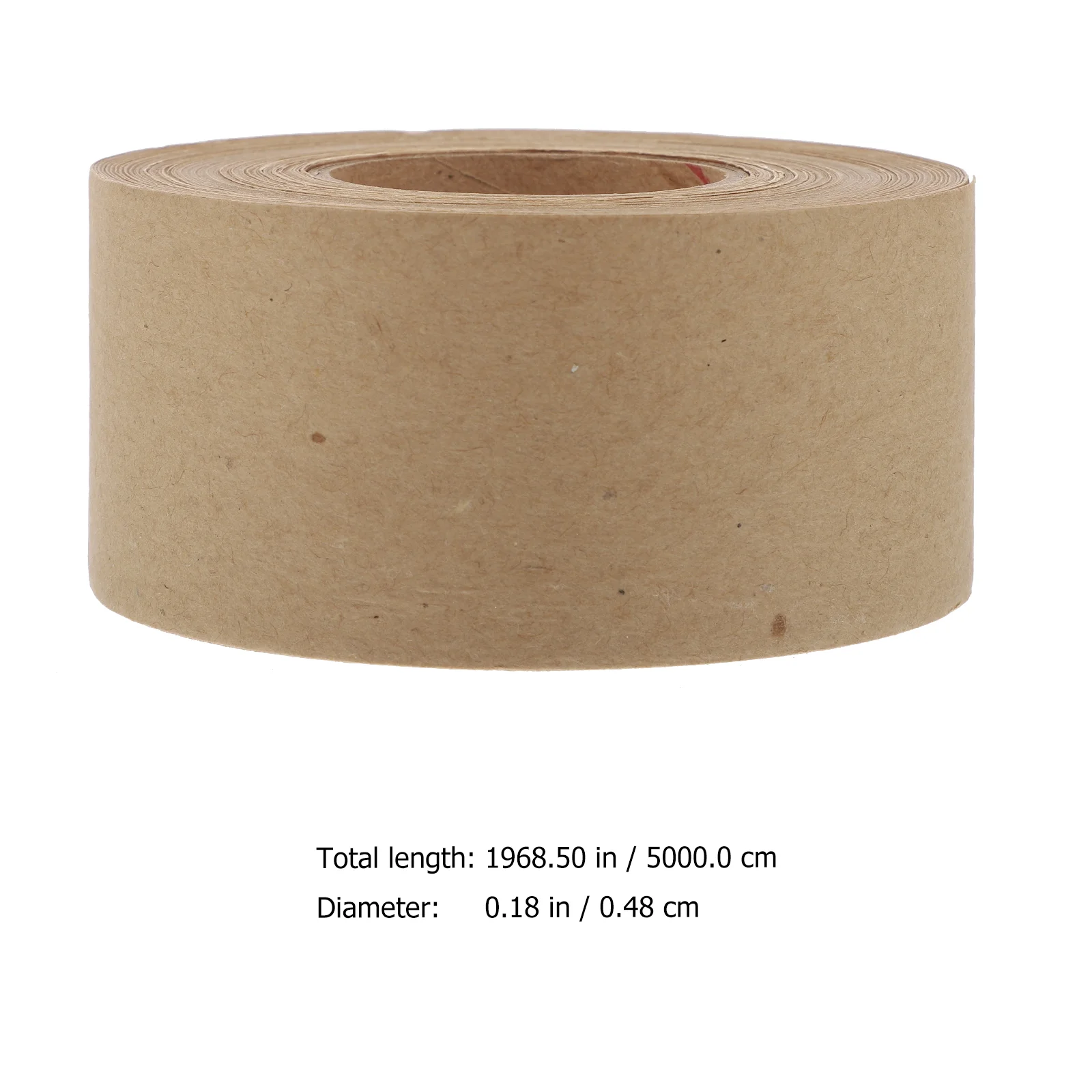 1Pc Water Activated Paper Tape Kraft Packing Tape Practical Packing Supply Paper Packing Tape Water Activated Tape