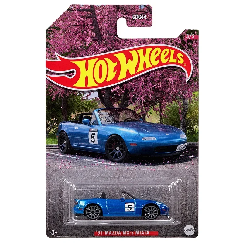 Original Hot Wheels Car Japanese Classic Diecast 1/64 Vehicles Honda Prelude Toyota 2000GT Kids Boys Toys for Children Gift