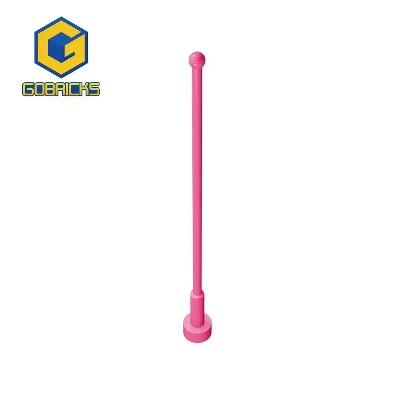 Gobricks-Antenne fouet 8H compatible avec modèle 2569 25699 47094, blocs de construction, pièces pour enfants, jouets d'assemblage, 1 pièce