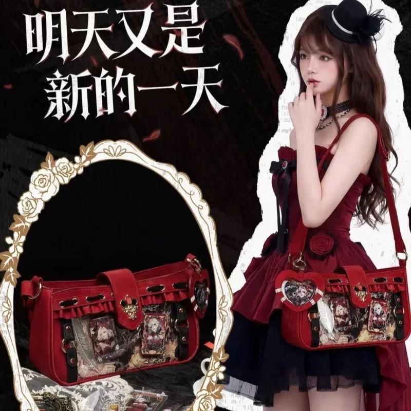 

Identity Ⅴ Mary Crossbody Bag Girl's Birthday Gift Game Peripheral Backpack Travel Matching Handbag Large Capacity Itabag