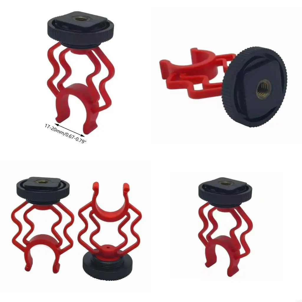 J1HD Microphone Holder Stand Microphone Grip Handle Shock Mount for BY-MM1 Mic Portable Stand Home Party Basics