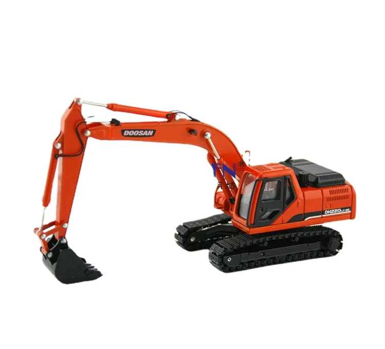 Hydraulic excavator model DOOSAN Daewoo DH220LC-9E DX225LCA alloy engineering vehicle 1/40 TOY