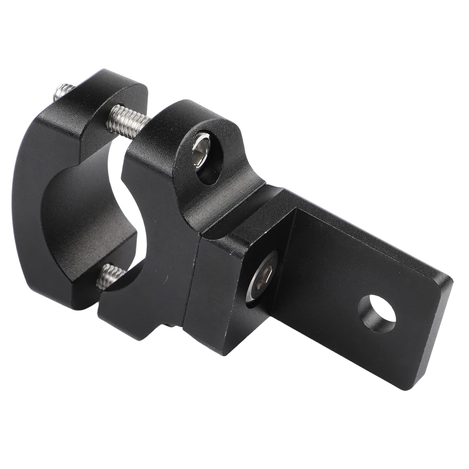 Aluminum Alloy Clamp LED Auxiliary Light Bracket 360 Degree Rotation High Visibility Lighting For Enhanced Visibility