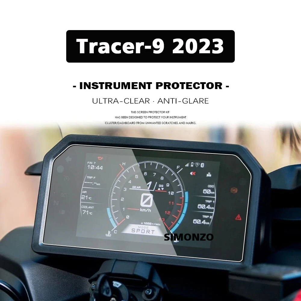 

TFT Fits Tracer 9 Accessories Screen Dashboard Protection For Yamaha Tracer-9 Scratch Cluster Instrument Film Anti Glare 2023