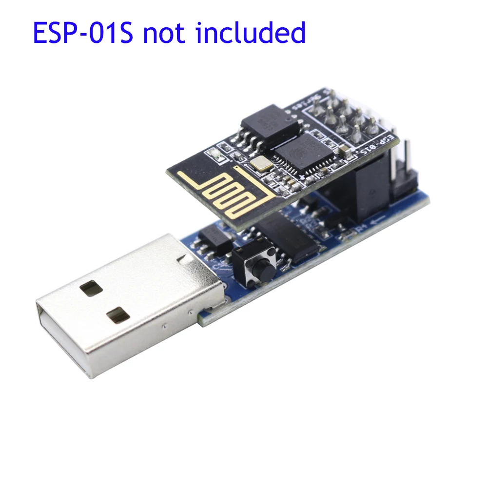 

10 шт. USB-программаторы для ESP8266 1C ESP-01 ESP-01S Prog WiFi с автоматической схемой сброса и загрузки программ