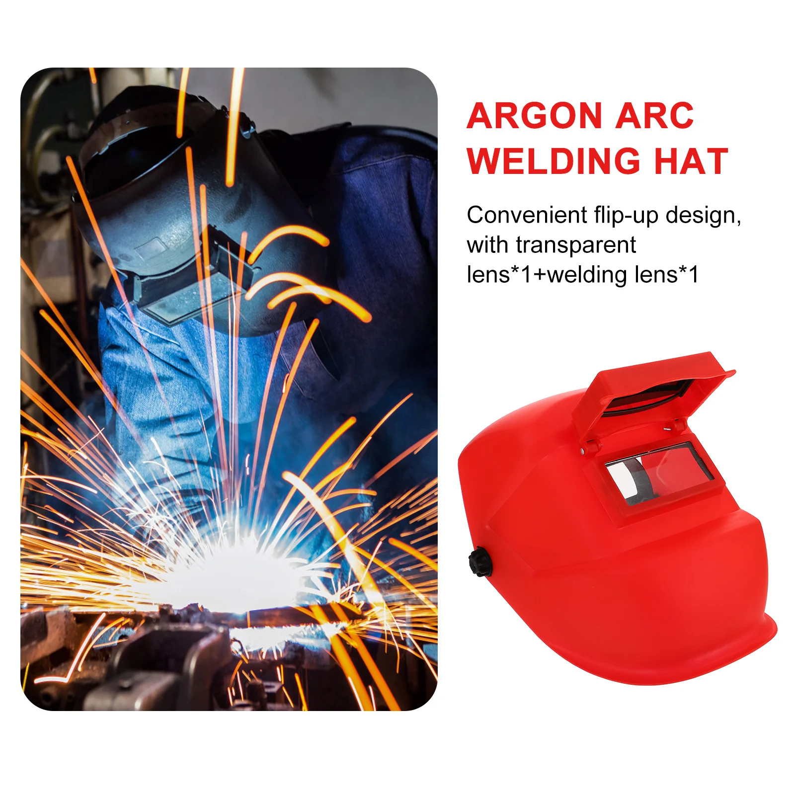 Welder Welder Grinding Gear Welding Welding All Face Guard Welding Hood Welding Hat Welding Grinding Accessory