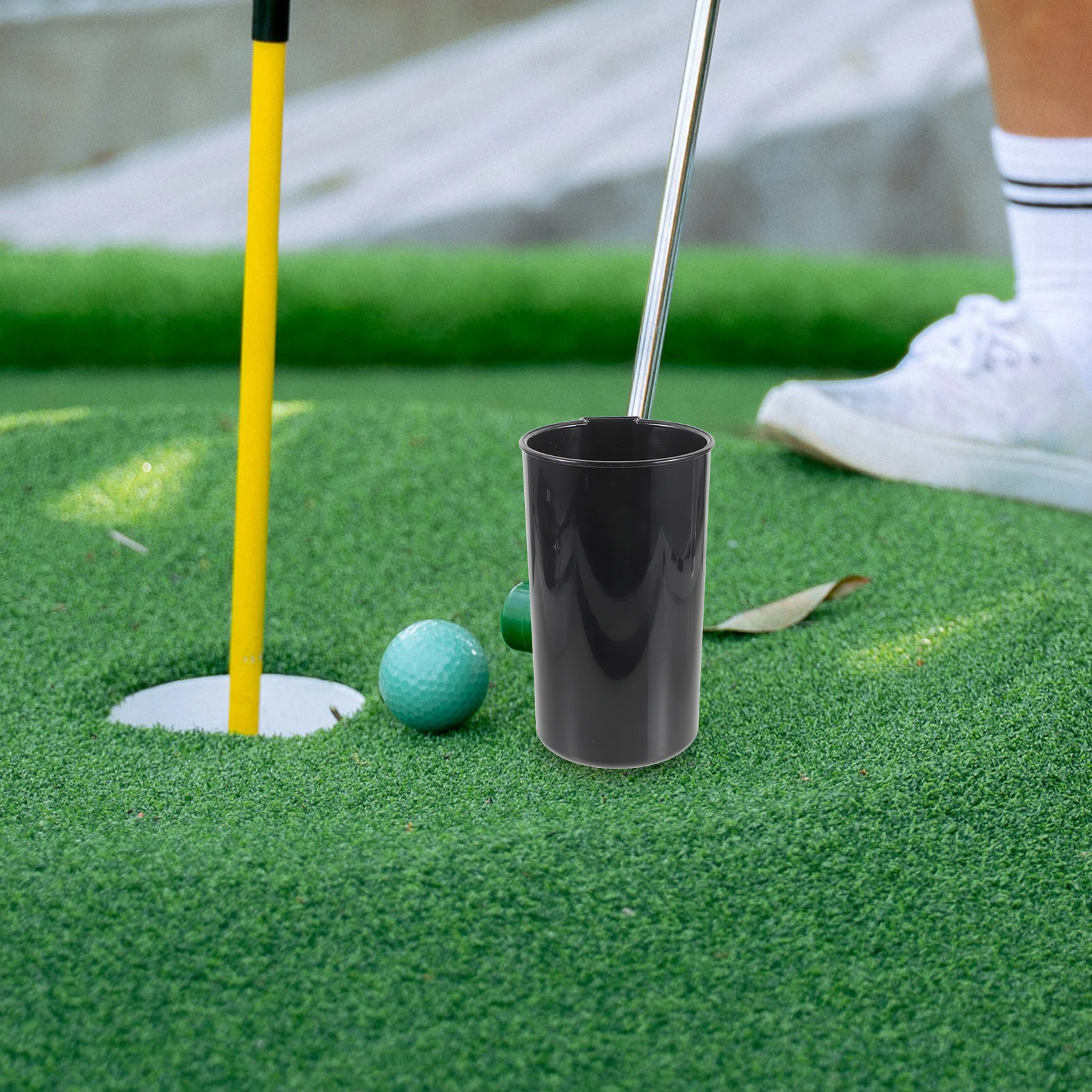 

Cart Holder Rattle Proof No Drilling Sand Bottle Durable Plastic Seed Holder Sand Container Club