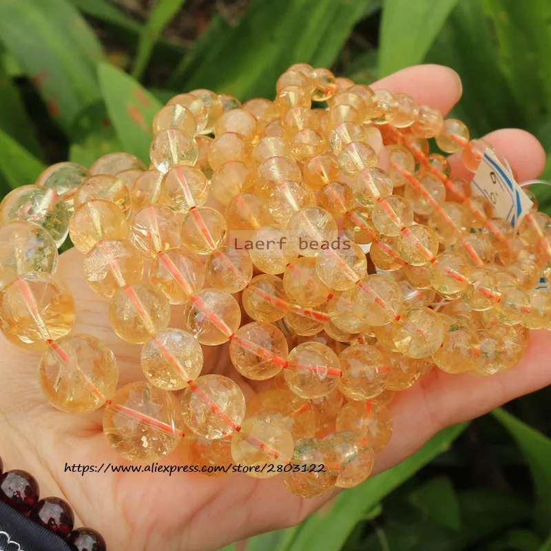 100% Natural Citrines 7-7.5inch Bracelets  ,For DIY Jewelry Making !