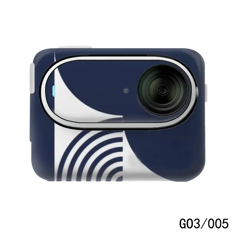 For Insta360 Go3 PVC Stickers Protective Film Fill Cover Scratch-proof Decal Removable Skin for Insta360 Go 3 Action Camera Wrap