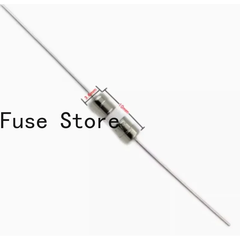 200PCS 3.6*10 Double Cap Ceramic Fuse Tube 0.5A 1A 1.25A 2A 2.5A 3.15A 4A 5A 6.3A 8A 10A 250V With Pin