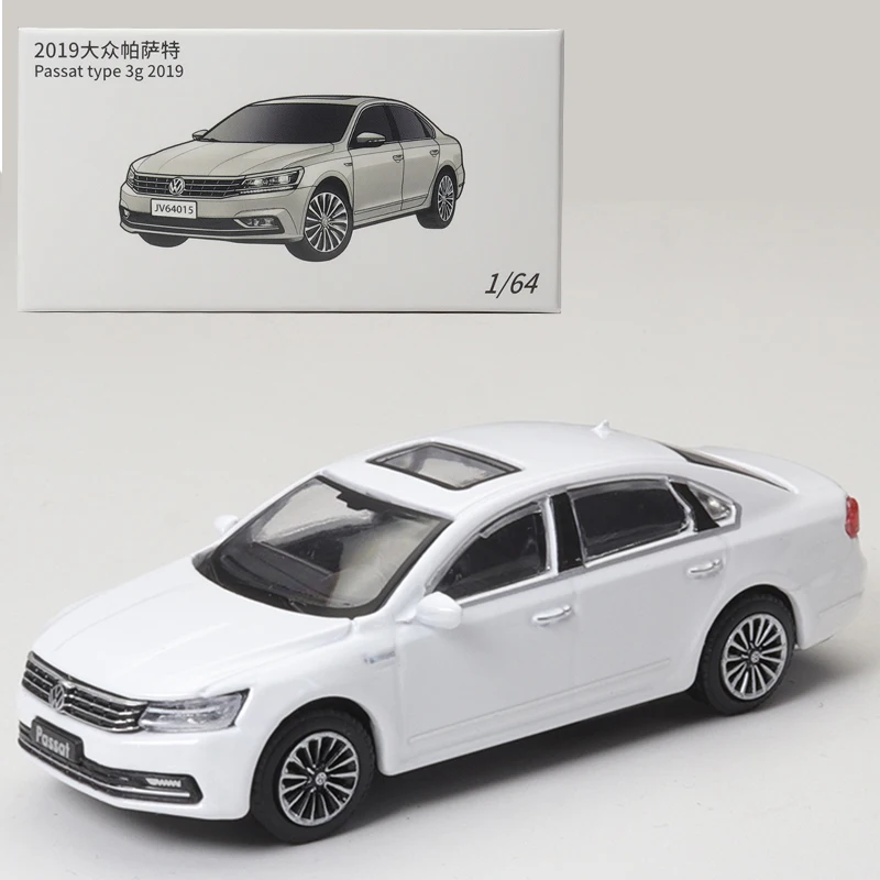 JKM1/64 2008 Mazda6 Magotan PASSAT 2019 Alloy Die Casting Car Mold Pendulum Brinquedo Infantil Kids Xmas Gift Toys for Boys