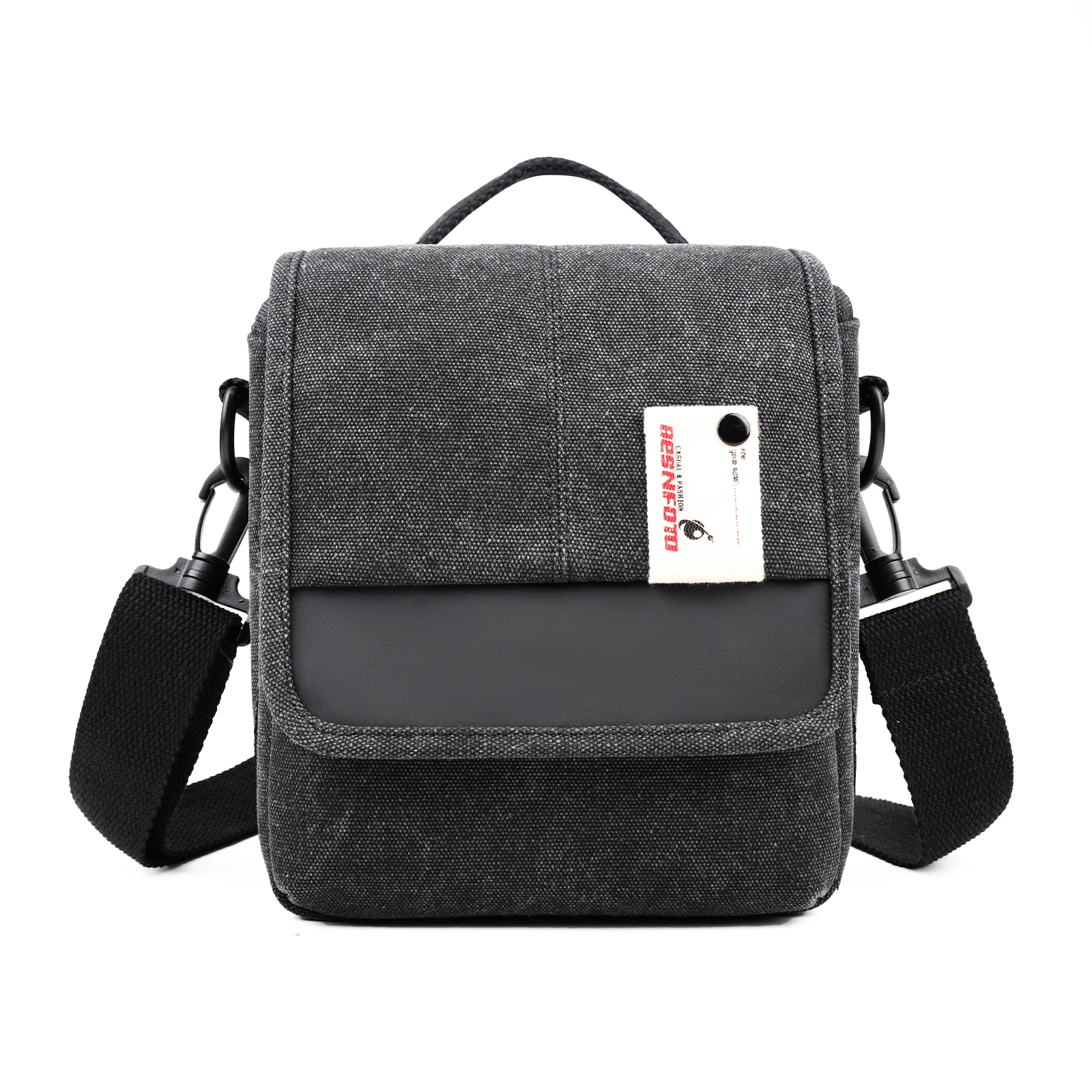 

Besnfoto Waterproof Canvas Camera Bag for Mirrorless DSLR Compact Unisex Shoulder Messenger Purse Anti-Shock Crossbody Sling Bag