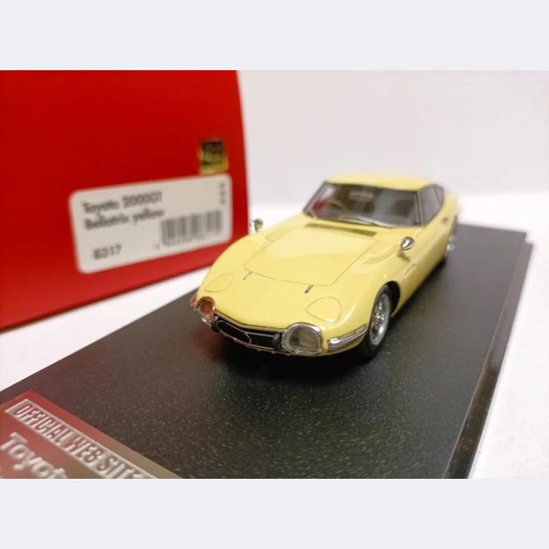 hpi racing 1/43 Scale Two-door hardtop Classic coupe resin model 2000GT  Adult Souvenir Static Display Collectible Toy Gift